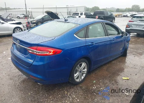 2018 Ford Fusion Hybrid S z USA, uszkodzony, nr VIN 3FA6P0UU5JR279150